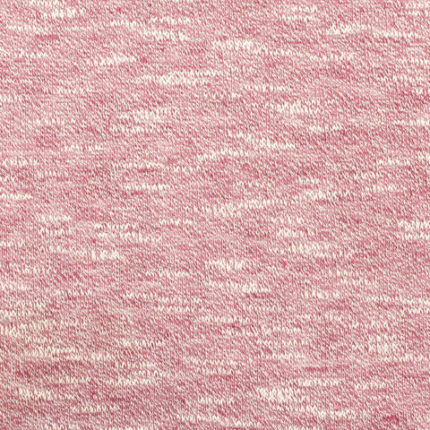 Pink Marl Chunky Knit, Viscose-Poly, 151 gsm