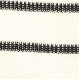 Polyester Viscose Stretch Chunky Knit Fabric, 96 gsm, 149 cm — White — texture