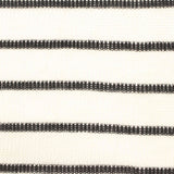 Polyester Viscose Stretch Chunky Knit Fabric, 96 gsm, 149 cm — White