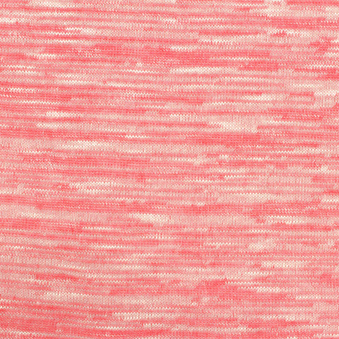Pink Marl Chunky Knit, Viscose-Poly, 182 gsm