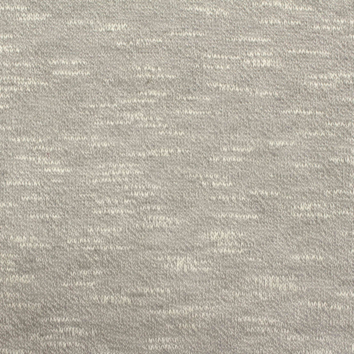 Light Grey Marl Chunky Knit, Viscose-Poly, 140 gsm