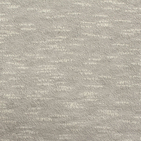 Light Grey Marl Chunky Knit, Viscose-Poly, 140 gsm