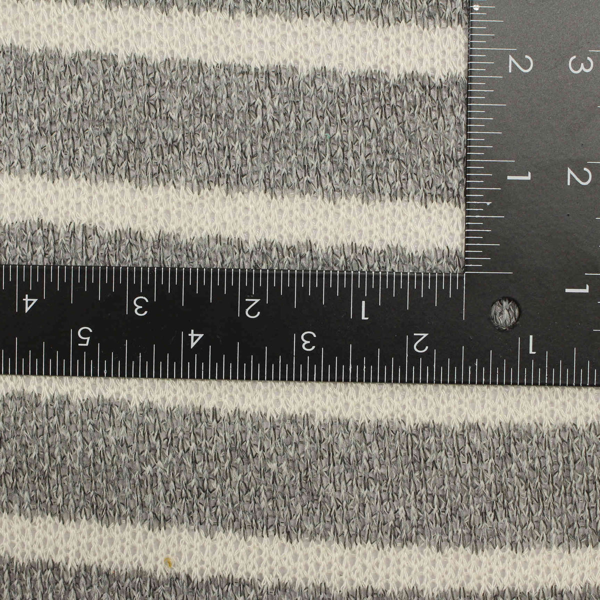 White Marl Chunky Knit, Poly-Viscose, 174 gsm
