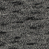 Black Marl Chunky Knit, Viscose — texture