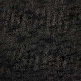 Polyester Viscose Stretch Chunky Knit Fabric, 161 gsm, 151 cm — Black