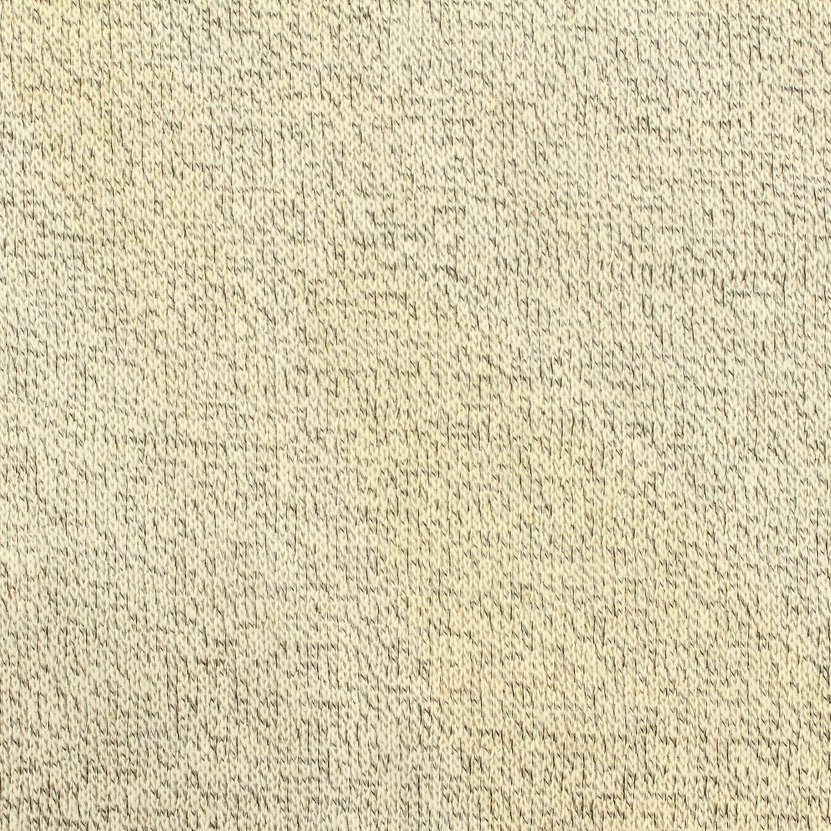 Light Beige Marl Chunky Knit, Cotton, 165 gsm