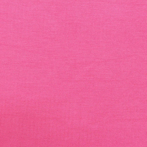 Viscose Stretch Jersey Knit Fabric, 215 gsm, 165 cm — Pink