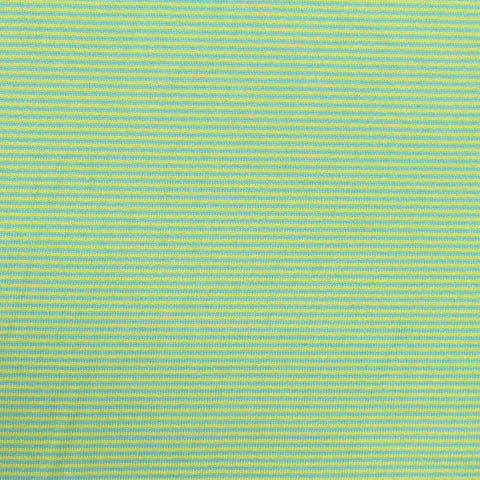 Light Green Horizontal-Stripe Jersey Knit, Polyester, 196 gsm