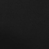 Polyester Stretch Knit Fabric, 566 gsm, 140 cm — Black