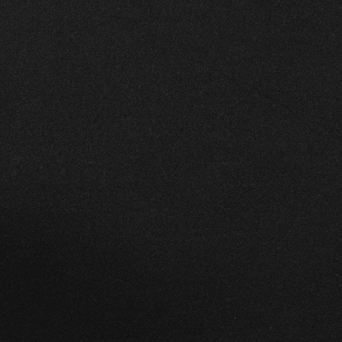 Polyester Stretch Knit Fabric, 566 gsm, 140 cm — Black