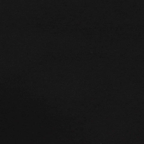 Viscose Nylon Stretch Bengaline Fabric, 269 gsm — Black