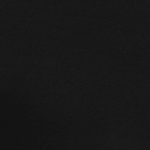 Viscose Nylon Stretch Bengaline Fabric, 276 gsm — Black
