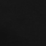 Brushed Viscose Nylon Stretch Bengaline Fabric, 256 gsm — Black