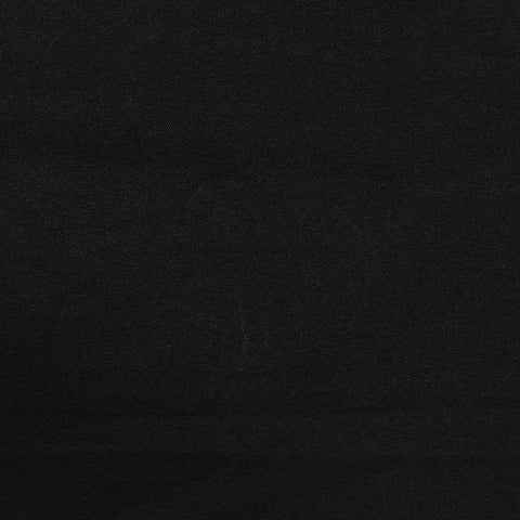 Viscose Nylon Stretch Bengaline Fabric, 257 gsm — Black, ref EF-213319