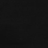 Viscose Nylon Stretch Bengaline Fabric, 255 gsm — Black