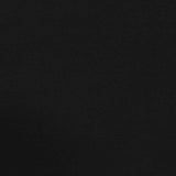 Viscose Nylon Stretch Bengaline Fabric, 260 gsm — Black