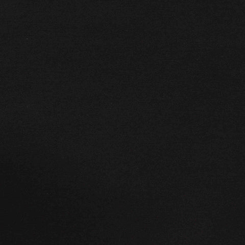 Viscose Nylon Stretch Bengaline Fabric, 260 gsm — Black