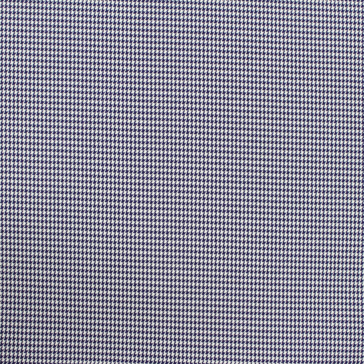 Navy Houndstooth Knit, Polyester