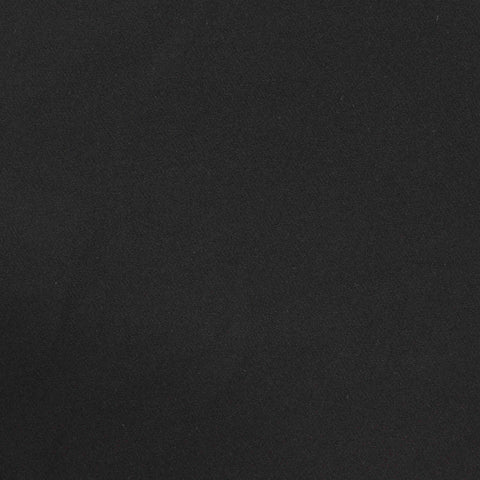Polyester Viscose Stretch Woven Fabric, 220 gsm — Black