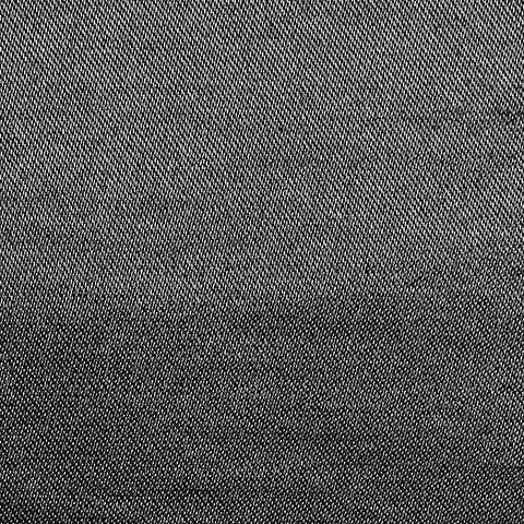 Slub 100% Polyester Woven Fabric, 127 gsm — Black