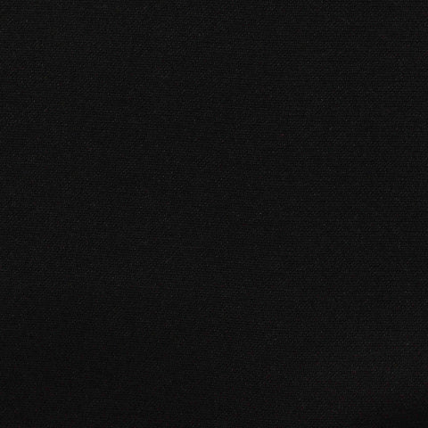 Polyester Viscose Stretch Woven Fabric, 228 gsm — Black