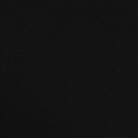Polyester Viscose Stretch Woven Fabric, 237 gsm — Black