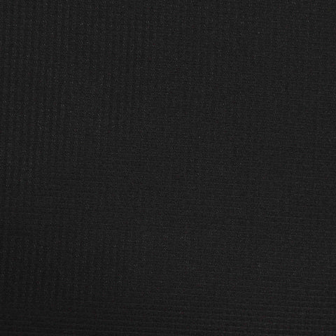 Jacquard 100% Polyester Woven Fabric, 174 gsm — Black