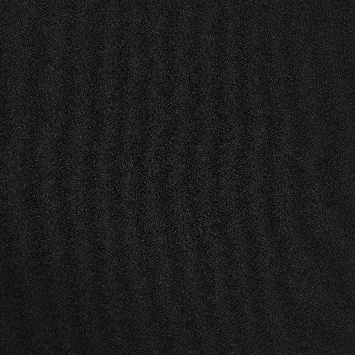Polyester Stretch Linen-Look Fabric, 246 gsm — Black