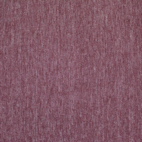 Burgundy Marl Jersey Knit, Cotton-Poly
