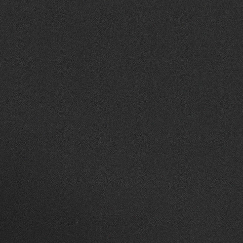 Polyester Viscose Stretch Linen-Look Fabric, 154 gsm — Black
