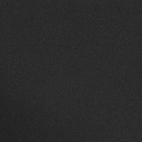 Polyester Stretch Linen-Look Fabric, 254 gsm — Black