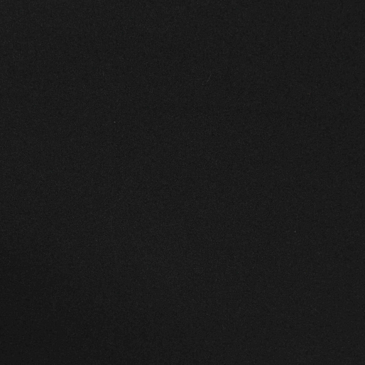 Polyester Stretch Chiffon Fabric, 135 gsm — Black