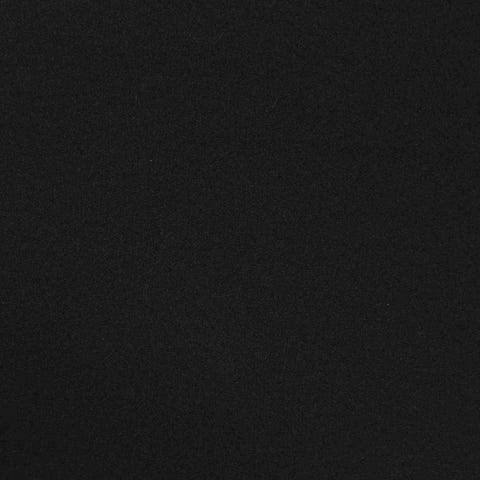 Polyester Stretch Chiffon Fabric, 135 gsm — Black