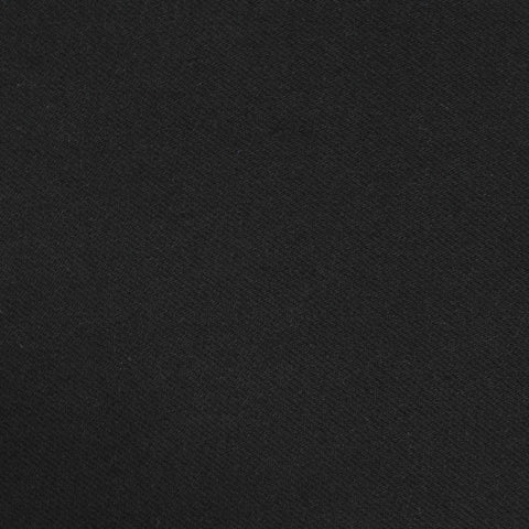 100% Polyester Bengaline Fabric, 389 gsm — Black