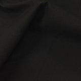 100% Polyester Woven Fabric, 124 gsm — Black
