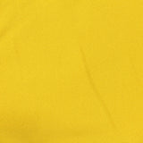 Polyester Viscose Stretch Linen-Look Fabric, 204 gsm — Yellow