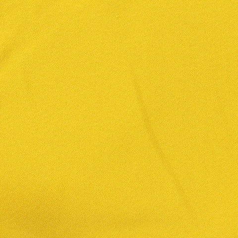 Polyester Viscose Stretch Linen-Look Fabric, 204 gsm — Yellow