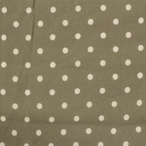White Dots Woven, Viscose, 134 gsm