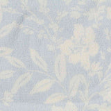 Blue Floral Woven, Viscose — texture