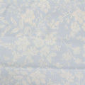 Blue Floral Woven, Viscose, 127 gsm