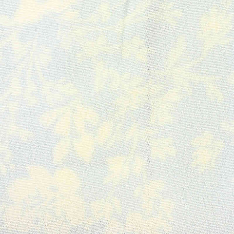 Light Blue Floral Jacquard, Viscose