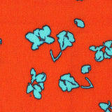 Light Blue Floral Woven, Viscose — texture
