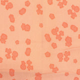 Orange Animal Print Woven, Viscose