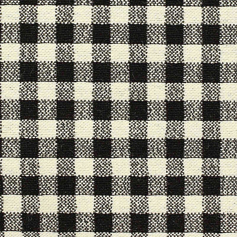 Black Check Bengaline, Viscose-Nylon