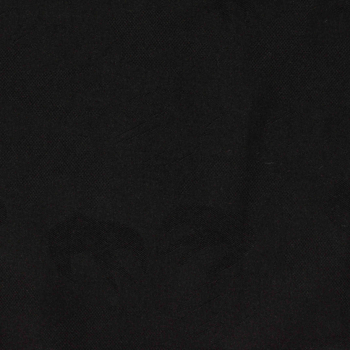 Jacquard Nylon Stretch Knit Fabric, 284 gsm — Black