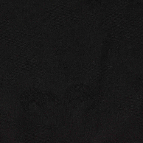 Jacquard Nylon Stretch Knit Fabric, 284 gsm — Black