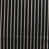 Silver Vertical-Stripe Satin, Poly-Viscose