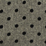 Black Dots Woven, Polyester