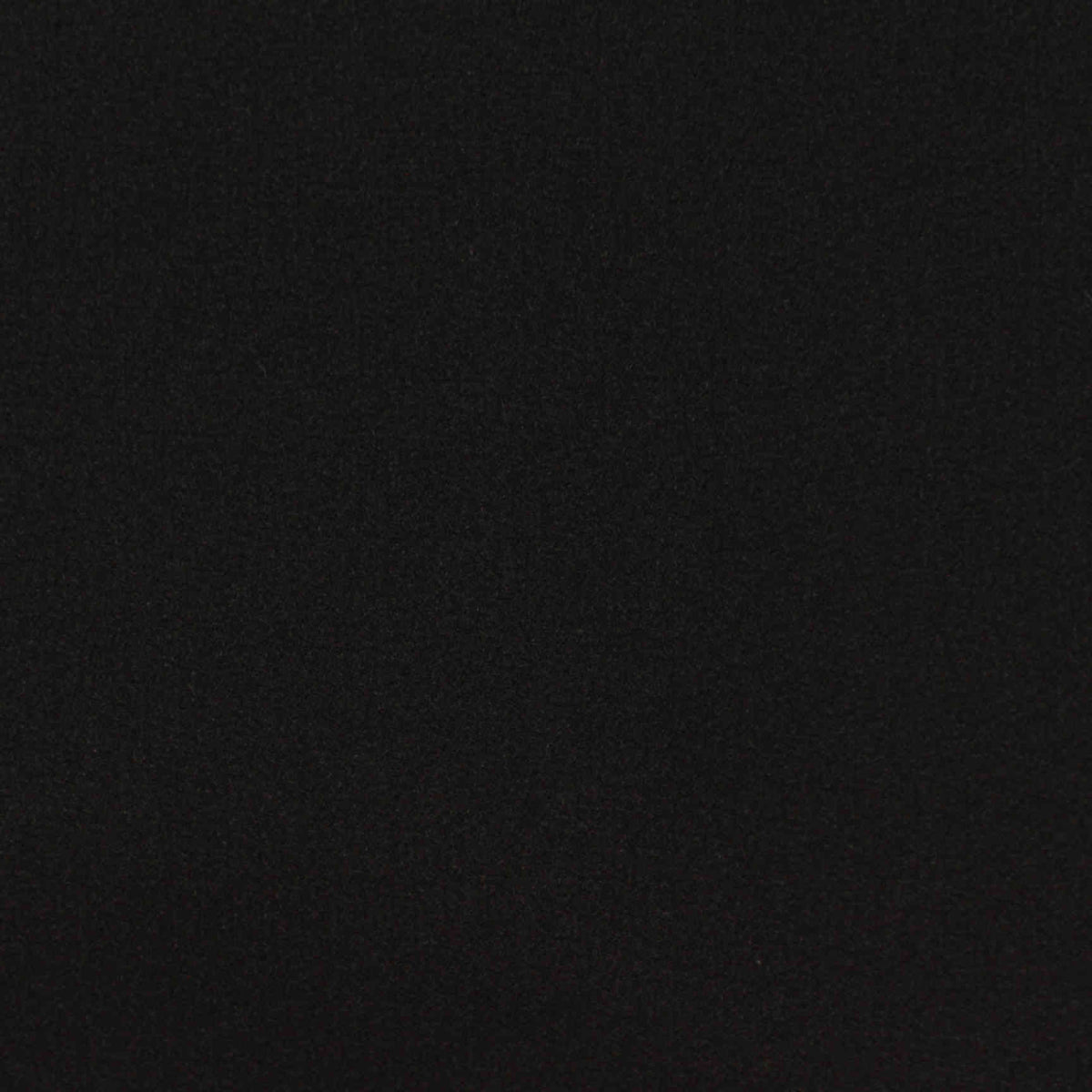 Polyester Stretch Linen-Look Fabric, 209 gsm — Black