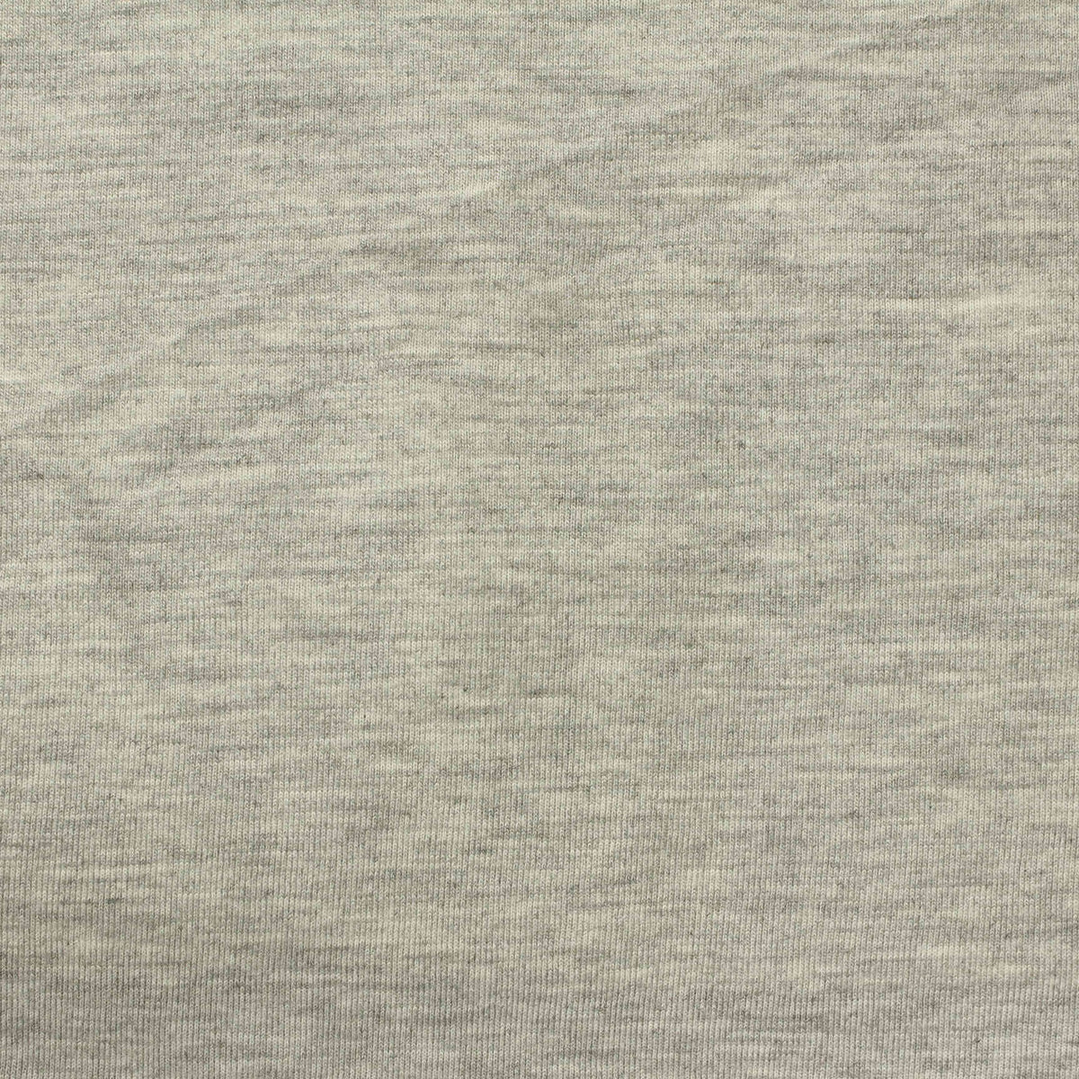 Light Grey Marl Jersey Knit, Poly-Viscose, 164 gsm